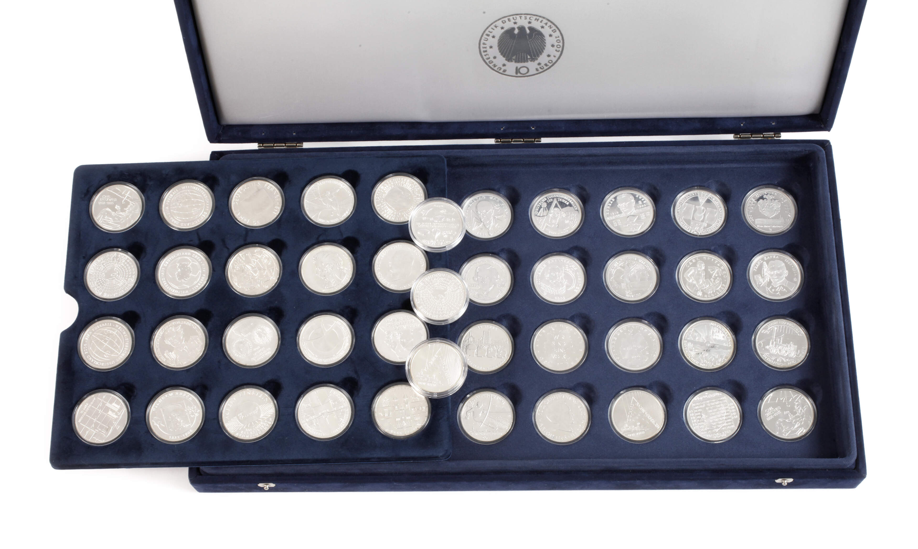 Konvolut 10 Euro BRD-Gedenkmünzen