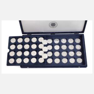 Konvolut 10 Euro BRD-Gedenkmünzen