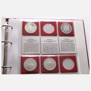 Konvolut Silbermünzen BRD, Kanada und Österreich