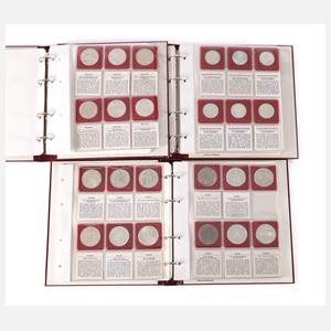 Konvolut Silbermünzen BRD, Kanada und Österreich