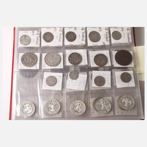 Sammlung Münzen Russland und Finnland