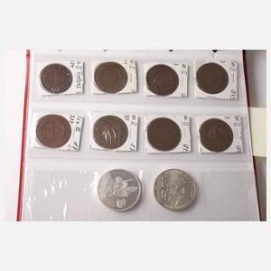 Sammlung Münzen Russland und Finnland