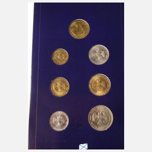 Konvolut Silbermedaillen