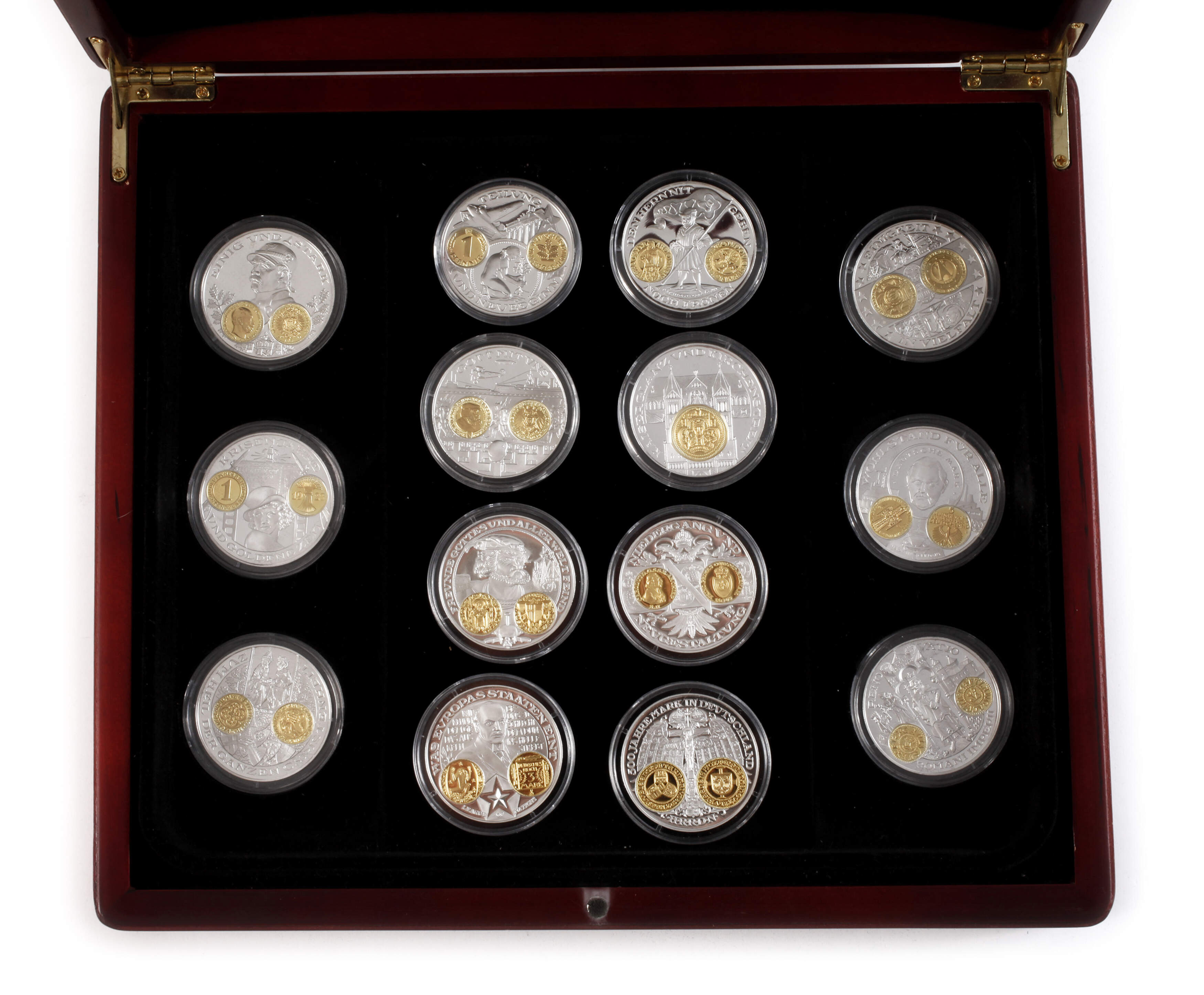 Konvolut Silbermedaillen deutsche Münzgeschichte