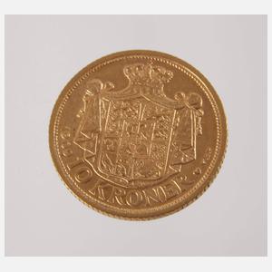 10 Kronen Gold Dänemark