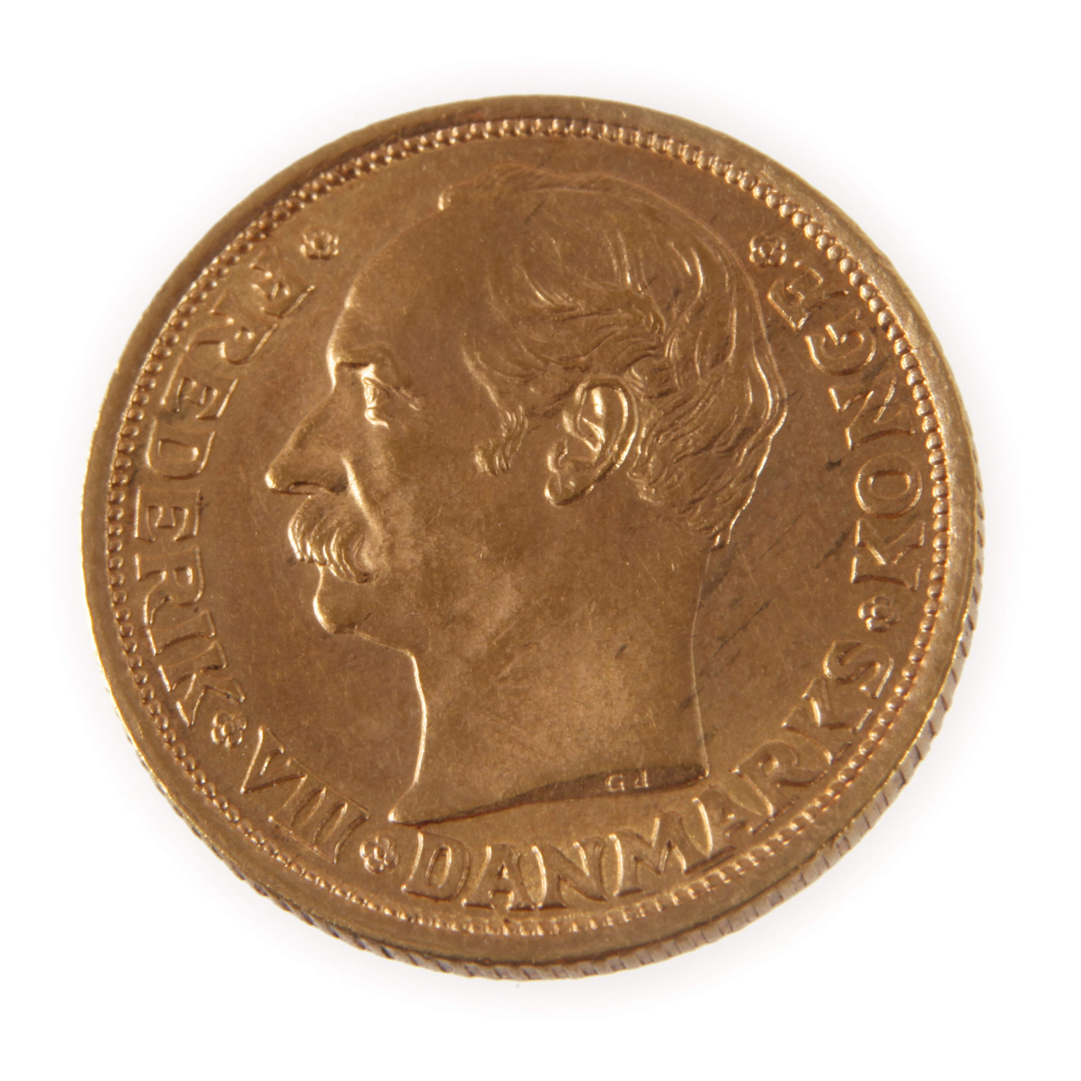 10 Kronen Gold Dänemark