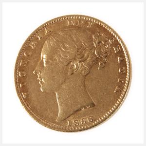 1 Sovereign Gold England