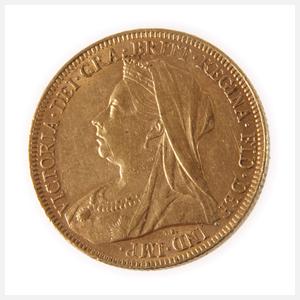 1 Sovereign Gold England