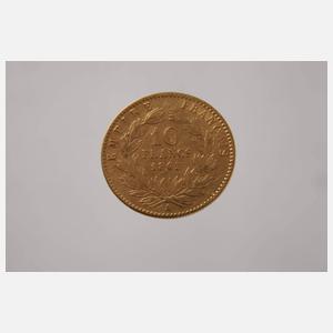 10 Francs Gold Frankreich
