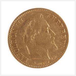 10 Francs Gold Frankreich