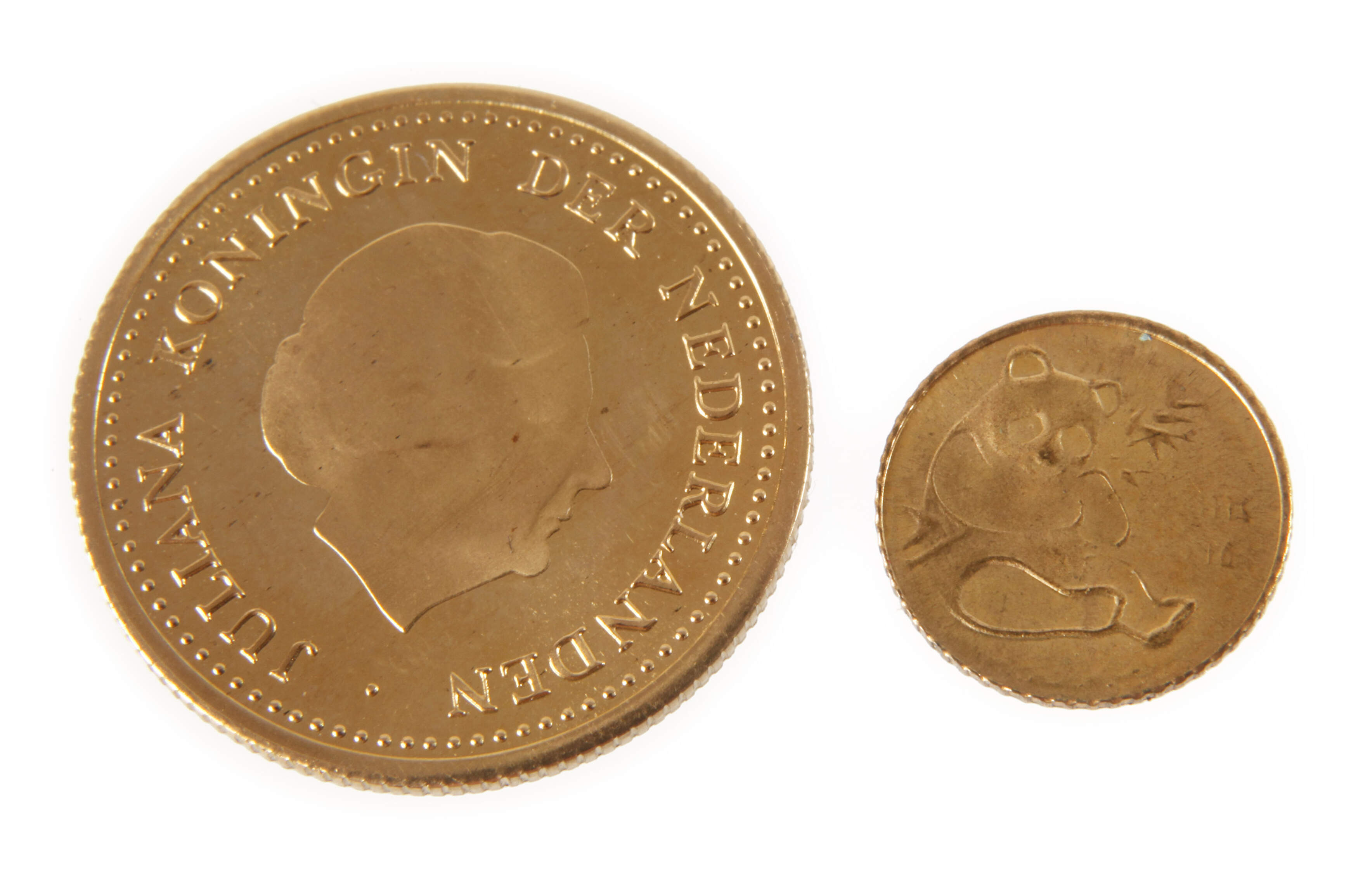 Zwei Goldmünzen