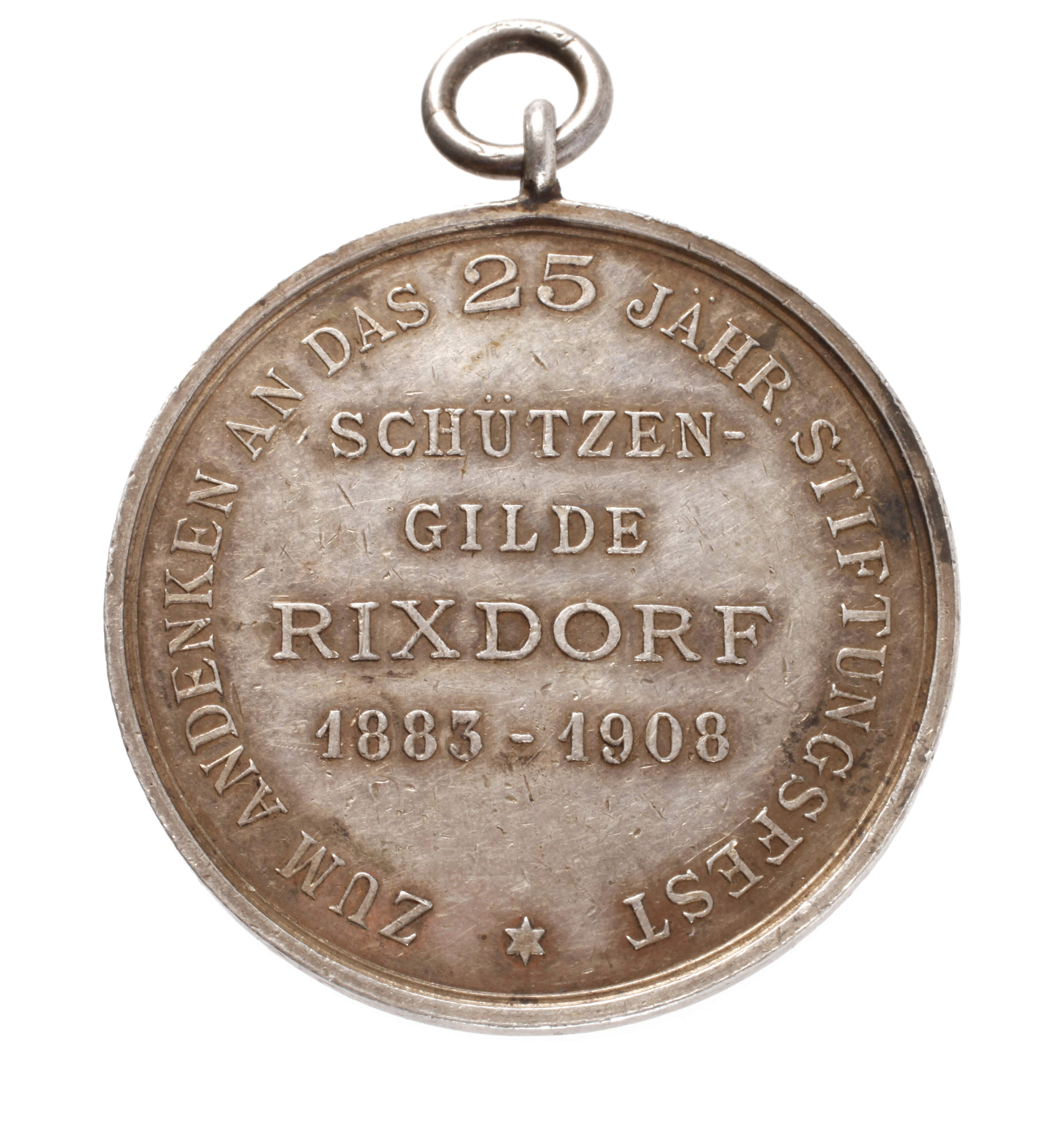 Silbermedaille Schützengilde Rixdorf