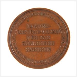 Medaille Obstbauverein Sachsen