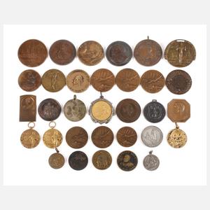 Großes Konvolut Medaillen