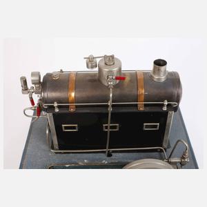 Liegende Märklin Dampfmaschine mit Zubehör