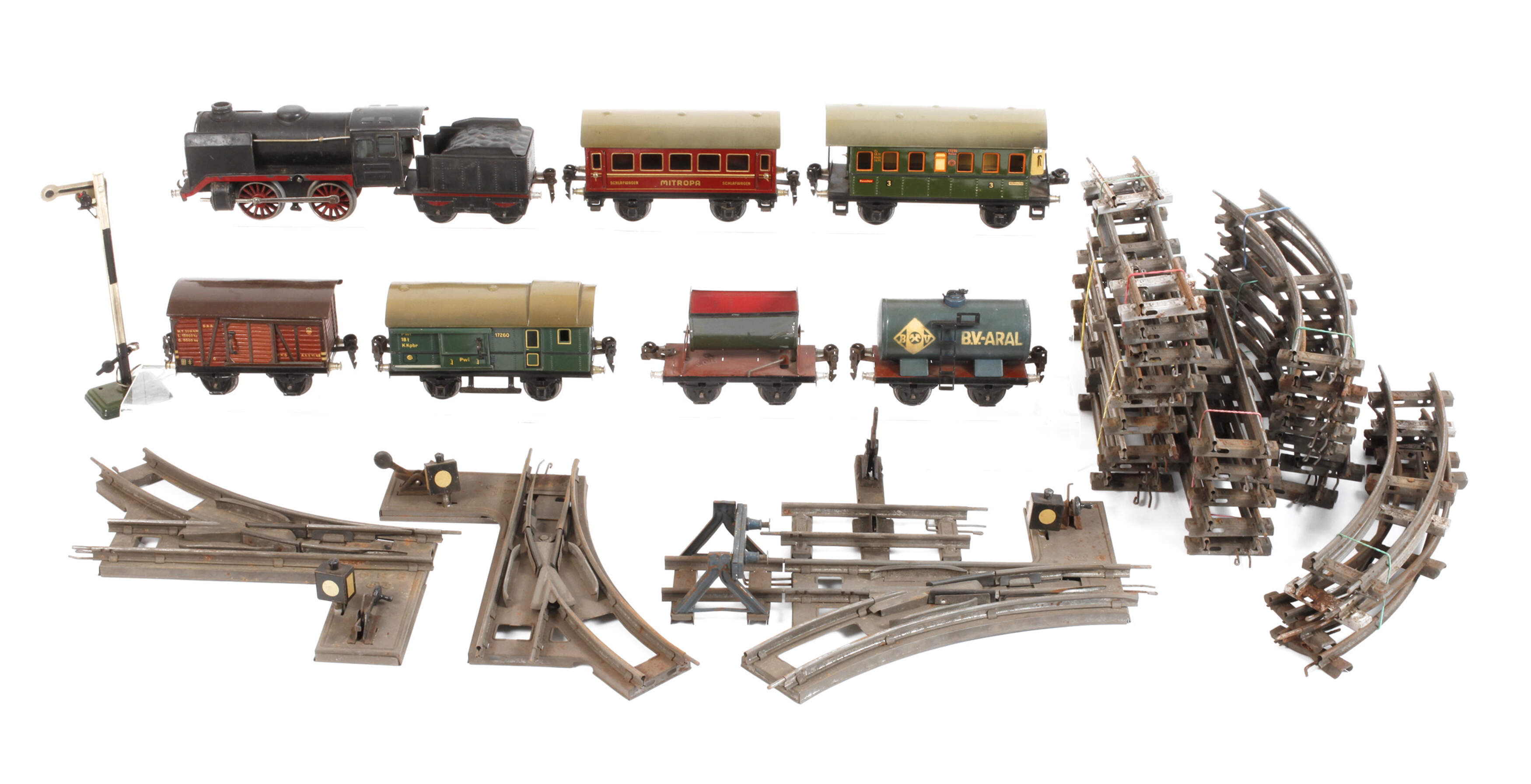 Konvolut Märklin Eisenbahn mit Zubehör