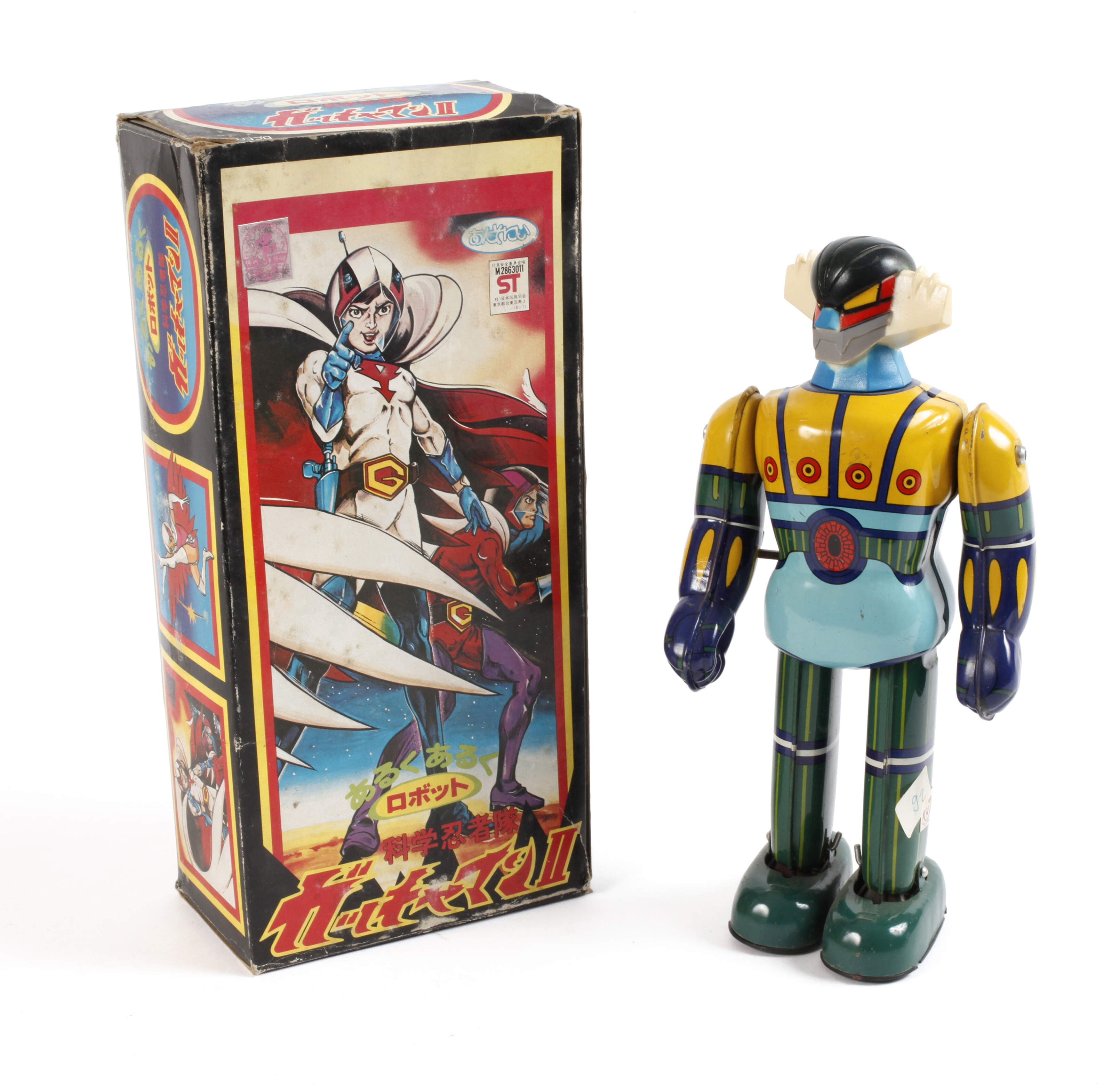 Takara Steel Jeeg Roboter und Ansonii Karton