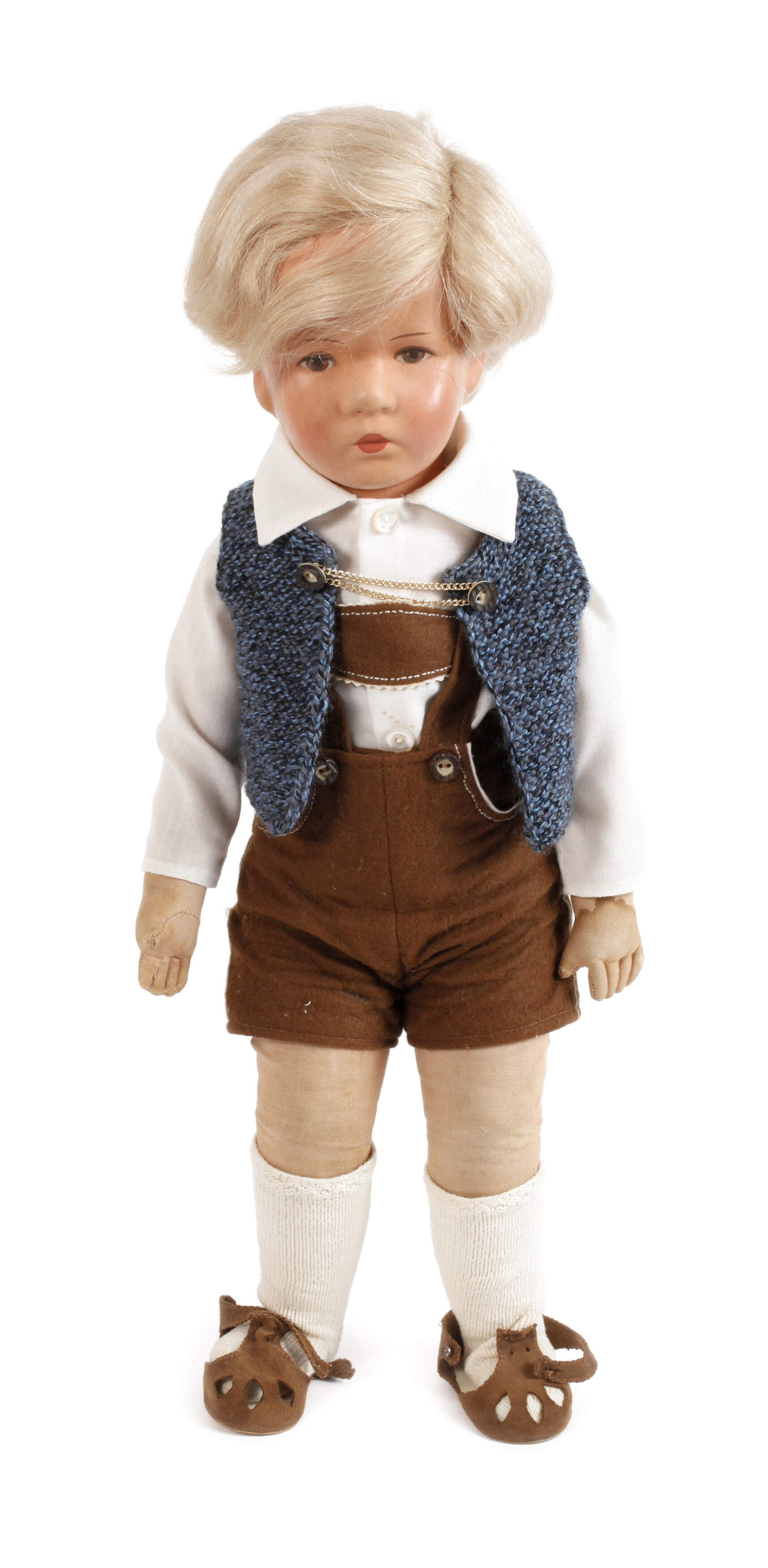 Käthe Kruse Puppe Friedebald