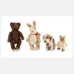 Konvolut kleine Steiff Plüschtiere