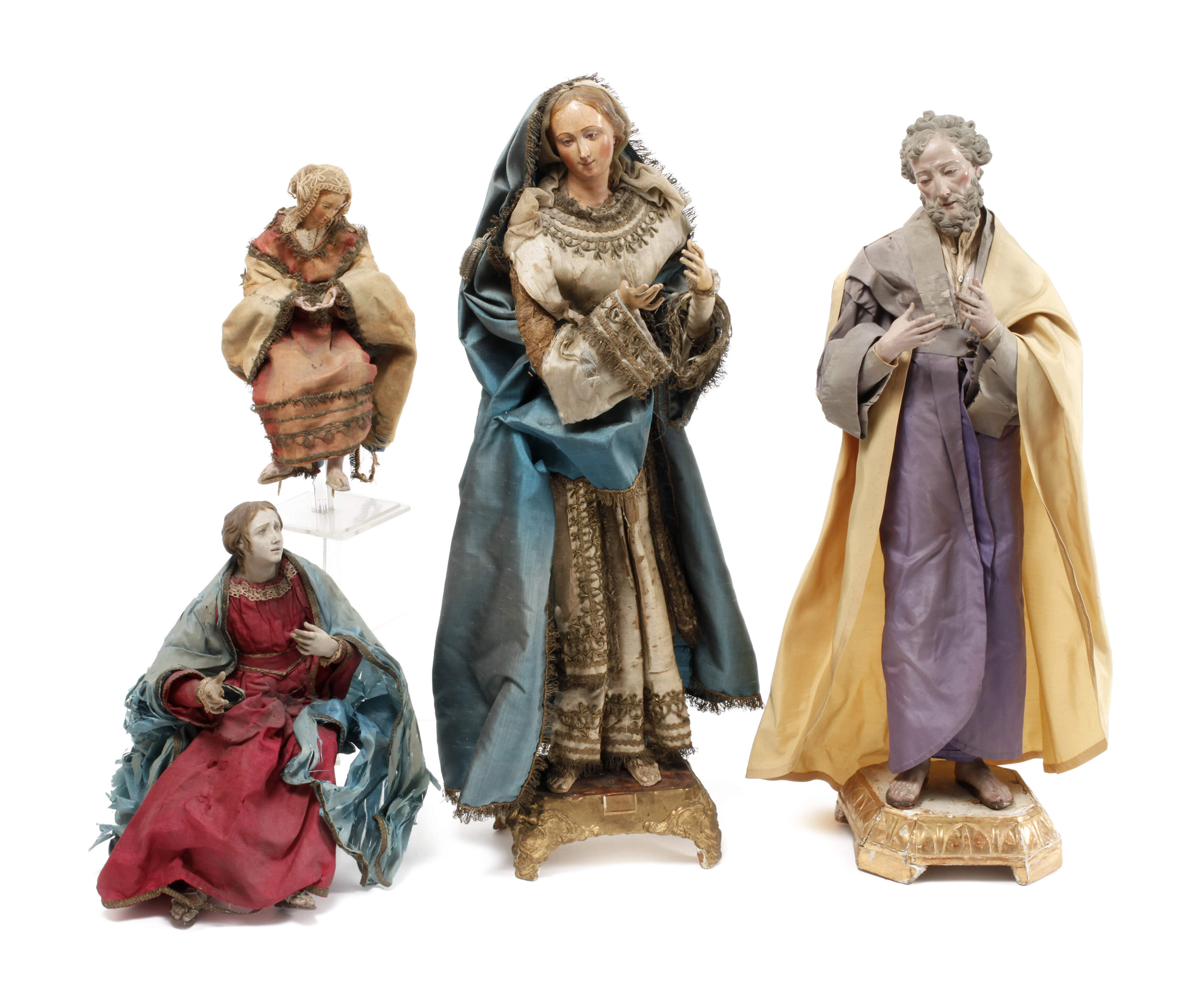 Konvolut neapolitanische Krippenfiguren