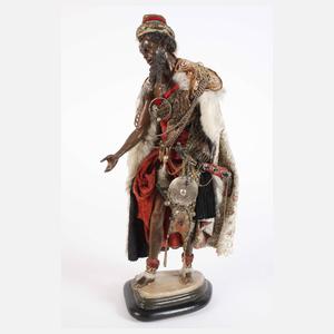 Vier große Angela Tripi Krippenfiguren