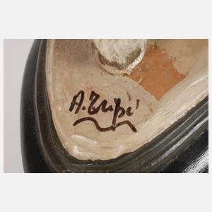 Vier große Angela Tripi Krippenfiguren