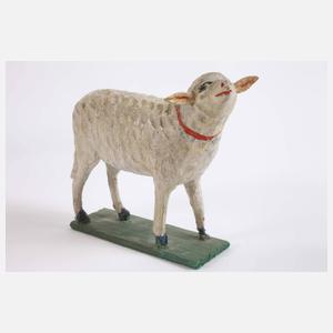 Grulicher Krippenfiguren als Schäfergruppe