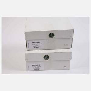 Wendt & Kühn Paar Engel mit Plauener Wappen