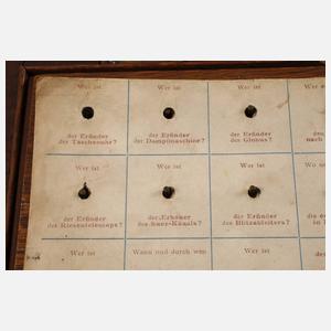 Frühes elektrisches Frage- & Antwortspiel