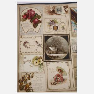 Zwei Scrap-Book-Alben England