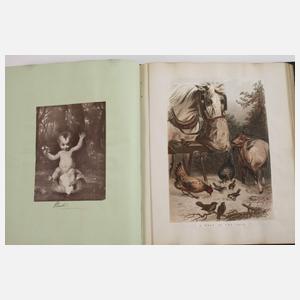 Zwei Scrap-Book-Alben England