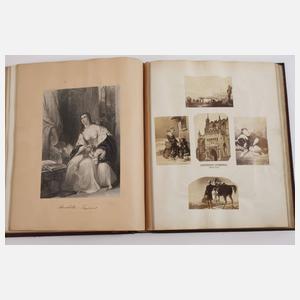 Zwei Scrap-Book-Alben England