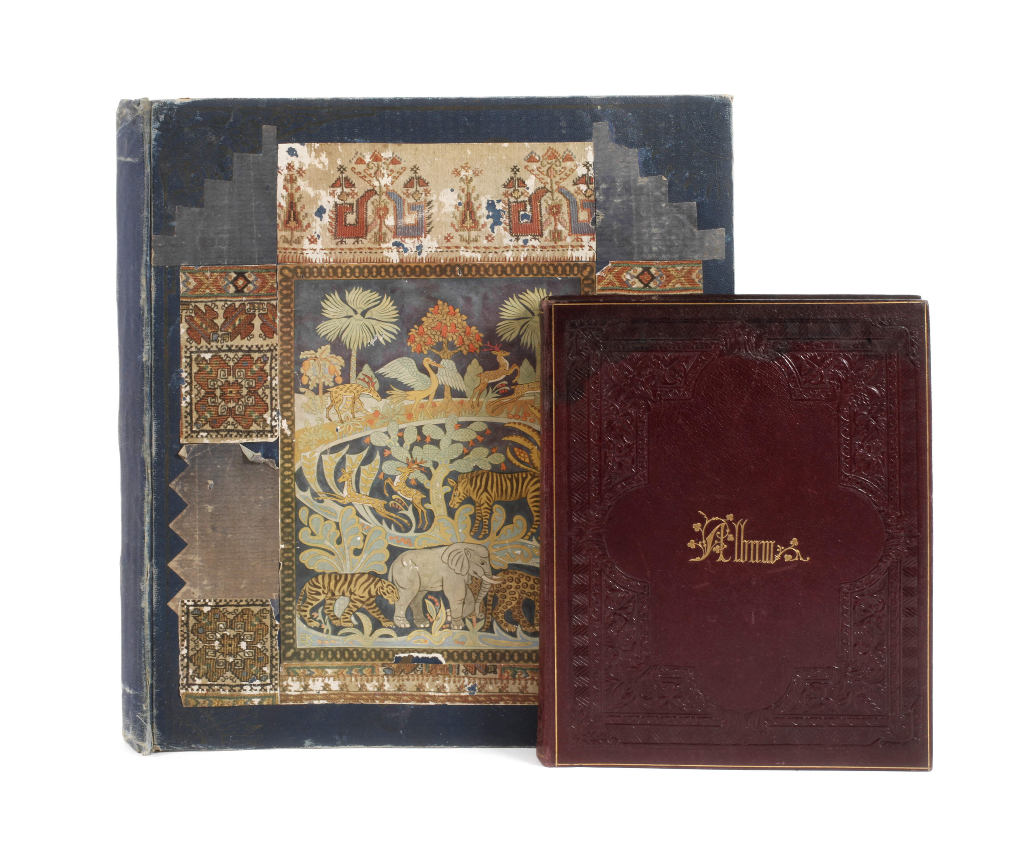 Zwei Scrap-Book-Alben England