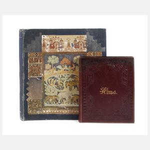 Zwei Scrap-Book-Alben England