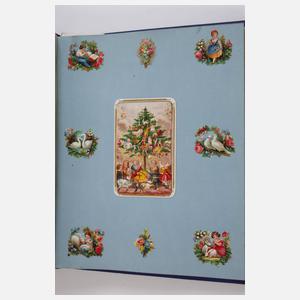 Zwei Glanzbilder-Sammelalben