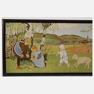 Gertrud Caspari, Wandfries "Frühlingslust"