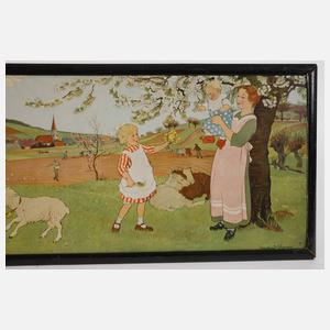 Gertrud Caspari, Wandfries "Frühlingslust"