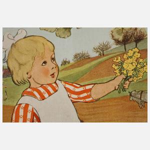 Gertrud Caspari, Wandfries "Frühlingslust"