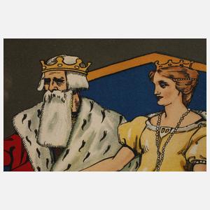 Paar Märchen-Wandfriese