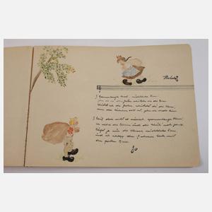 Skizzenbuch zu einem Kinder-Liederbuch