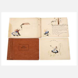 Skizzenbuch zu einem Kinder-Liederbuch