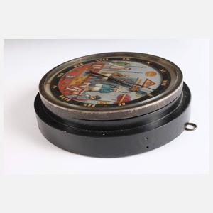 Wanduhr mit Freimaurermotiv