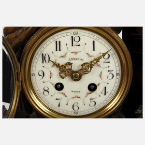 Figurenpendule J. Prevot Nancy