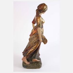 Figurenuhr Jugendstil