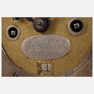 Stutzuhr mit Glockenspiel James Debaufre London