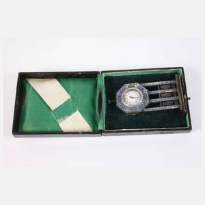 Kleine Tischuhr Jugendstil