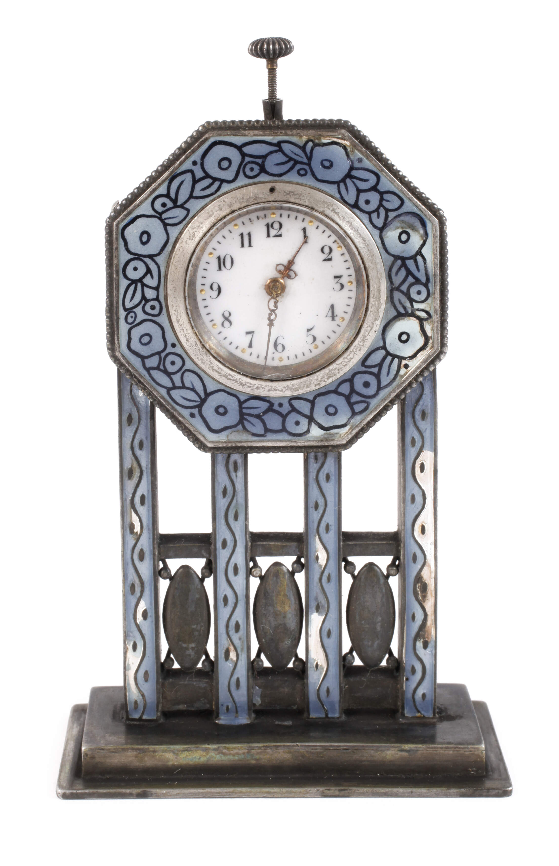 Kleine Tischuhr Jugendstil