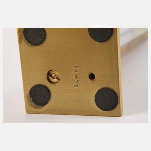 Jaeger-LeCoultre skelettierte Tischuhr