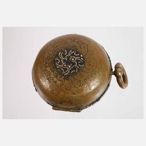 Seltene Spindeltaschenuhr Jean Godde Paris