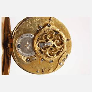 Feine Spindeltaschenuhr Jacques Jerome Gudin Paris